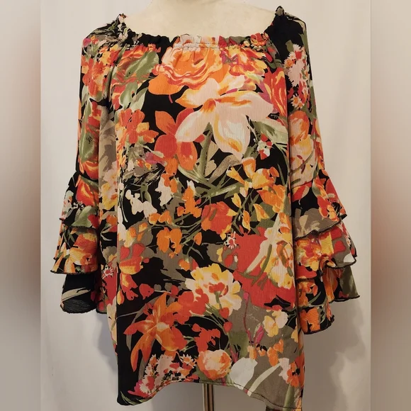 Ronnie Salloway blouse top shirt - Picture 2 of 6